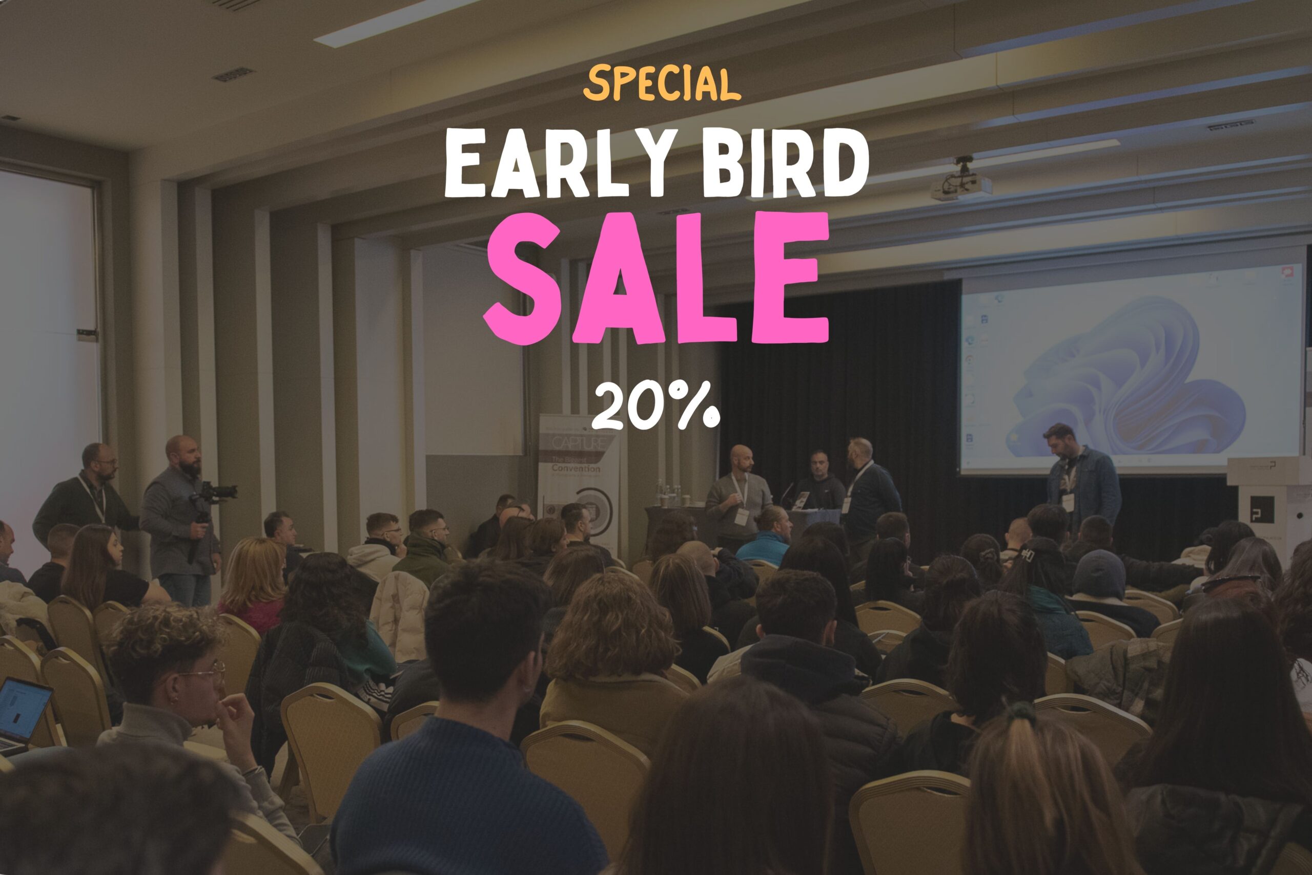 Early Bird Capture   Early Bird Sale Capture Convention 2024 Scaled 